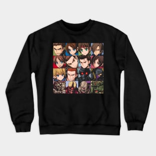 Resident Evil Pixel Art Collection Crewneck Sweatshirt